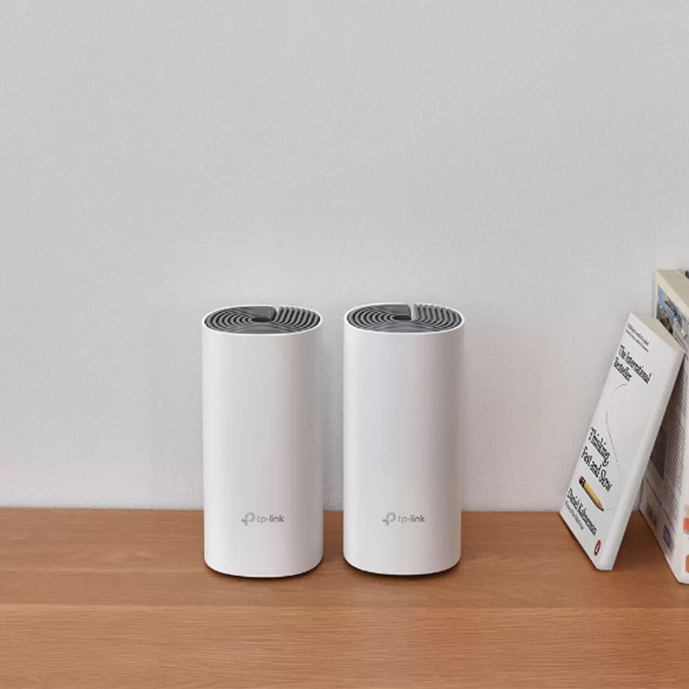 TP-LINK DECO E4 WIFI MESH NETWORK ACCESS POINT WIFI 5 DUAL BAND (2.4 & 5GHz)  2-PACK - Image 4