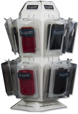 BUGATTI STAND ΠΕΡΙΣTΡΕΦΟΜΕΝΟ 24 CASES LEATHER OR - Image 2