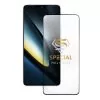 IDOL 1991 TEMPERED GLASS XIAOMI POCO F6 PRO 5G 6.67" 9H 0.25mm 20D FULL GLUE SEMI CURVED BLACK