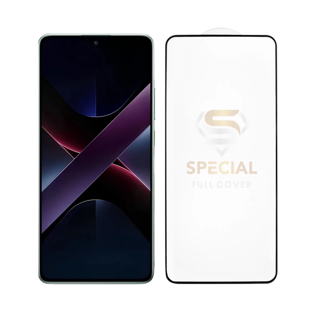 IDOL 1991 TEMPERED GLASS XIAOMI POCO X7 PRO 5G 6.67" 9H 0.25mm 20D FULL GLUE SEMI CURVED BLACK