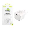 LIME TYPE C GAN PD 3.0 SUPER FAST TRAVEL LTC54W 54W 5V 4.0A/9V 4.0A/ 12V 3.5A/ 15V 3.33A/ 20V 2.7A WHITE