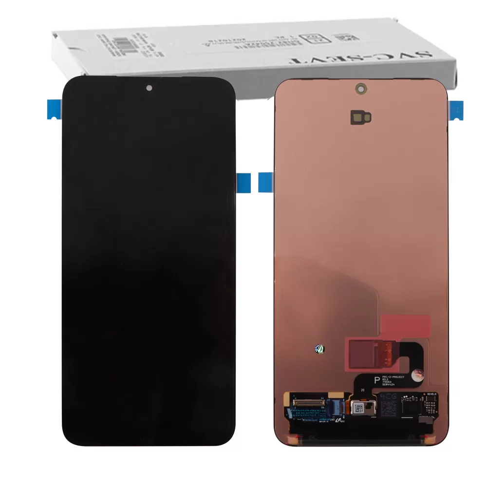 SAMSUNG S25 5G S931 ΟΘΟΝΗ + TOUCH SCREEN + LENS GH82-36327A BLACK ORIGINAL SERVICE PACK