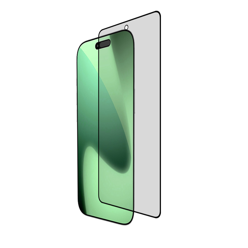 IDOL 1991 TEMPERED GLASS IPHONE 17 AIR 6.5" 9H 0.25mm PRIVACY ANTISPY SEMI CURVED FULL GLUE BLACK - Image 7