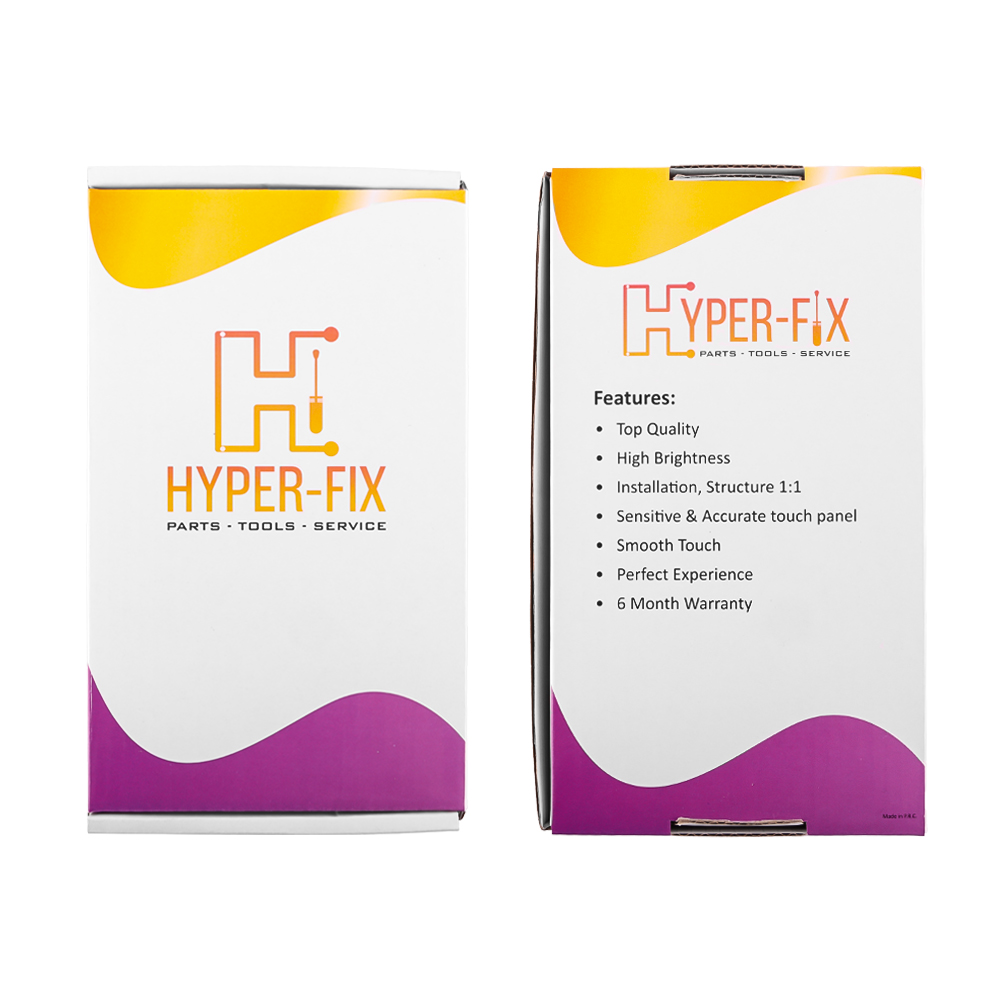 SAMSUNG A26 5G A266 ΟΘΟΝΗ+TOUCH SCREEN + LENS + FRAME HF-GH82-37049A BLACK HYPER-FIX SERVICE PACK - Image 2