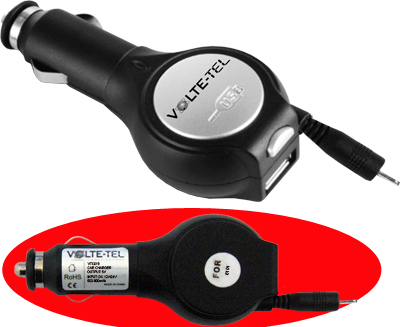 VOLTE-TEL NOKIA 6101/Ν95 ΦΟΡΤΙΣΤΗΣ ΑΥΤΟΚΙΝΗΤΟΥ USB ΠΤΥΣΣΟΜΕΝΟΣ VTC019 - Image 2