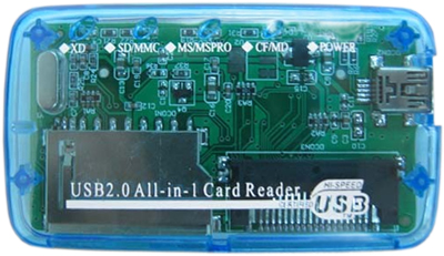 CARD READER 23 ΣΕ 1 USB 2.0 CR001 - Image 2