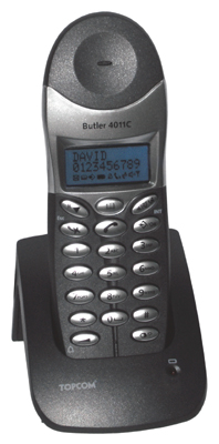 ΑΣΥΡΜΑΤΟ ΤΗΛΕΦΩΝΟ TOPCOM BUTLER 4011C (ΠΡΟΣΘΕΤΟ ΑΚΟΥΣΤΙΚΟ) - Image 2