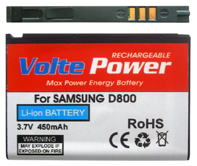 ΜΠΑΤΑΡΙΑ SAMSUNG D800 450mAh Li-ion VoltePower - Image 2