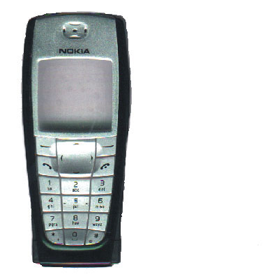 NOKIA 6220 BLACK FRONT COVER - Image 2