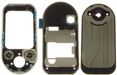 NOKIA 7370 BROWN-CREAM ΕΠΕΝΔΥΣΗ FULL SET 3 pcs ORIGINAL SERVICE PACK - Image 2