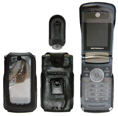 VOLTE-TEL ΘΗΚΗ MOTOROLA V8 ZIPPER ΔΕΡΜΑΤΙΝΗ ΠΕΡΙΣΤΡΕΦΟΜΕΝΟ CLIP - Image 2