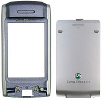 SONY ERICSSON P910i SILVER BACK-FRONT COVER 3P OR - Image 2