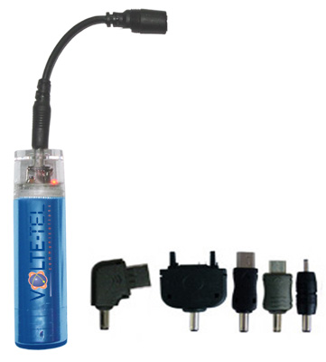 ΦΟΡΤΙΣΤΗΣ ΑΝΑΓΚΗΣ VOLTE-TEL LIGHT BLUE ΜΕ 5 ΚΟΝΕΚΤΟΡΕΣ - Image 2