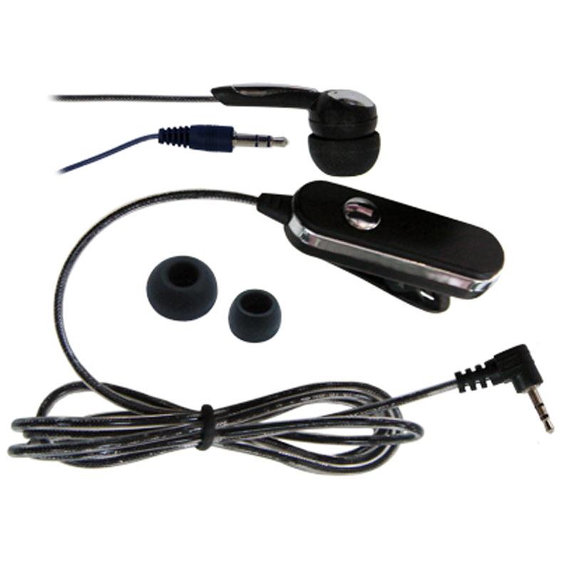 HANDS FREE SHARP GX10/GX20 ROPE VOLTE-TEL VT607+VT014 ON/OFF 2pcs BLACK - Image 2