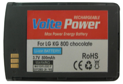 ΜΠΑΤΑΡΙΑ LG KG800 800mAh Li-ion VoltePower