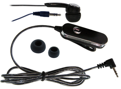 HANDS FREE SHARP GX10/GX20 ROPE VOLTE-TEL VT607+VT014 ON/OFF 2pcs BLACK - Image 4