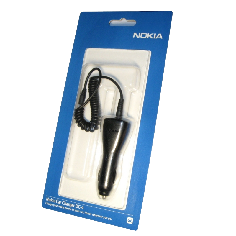 ΦΟΡΤΙΣΤΗΣ ΑΥΤΟΚΙΝΗΤΟΥ NOKIA DC-4 6101/N90/N70/6111 890mA BLACK PACKING OR
