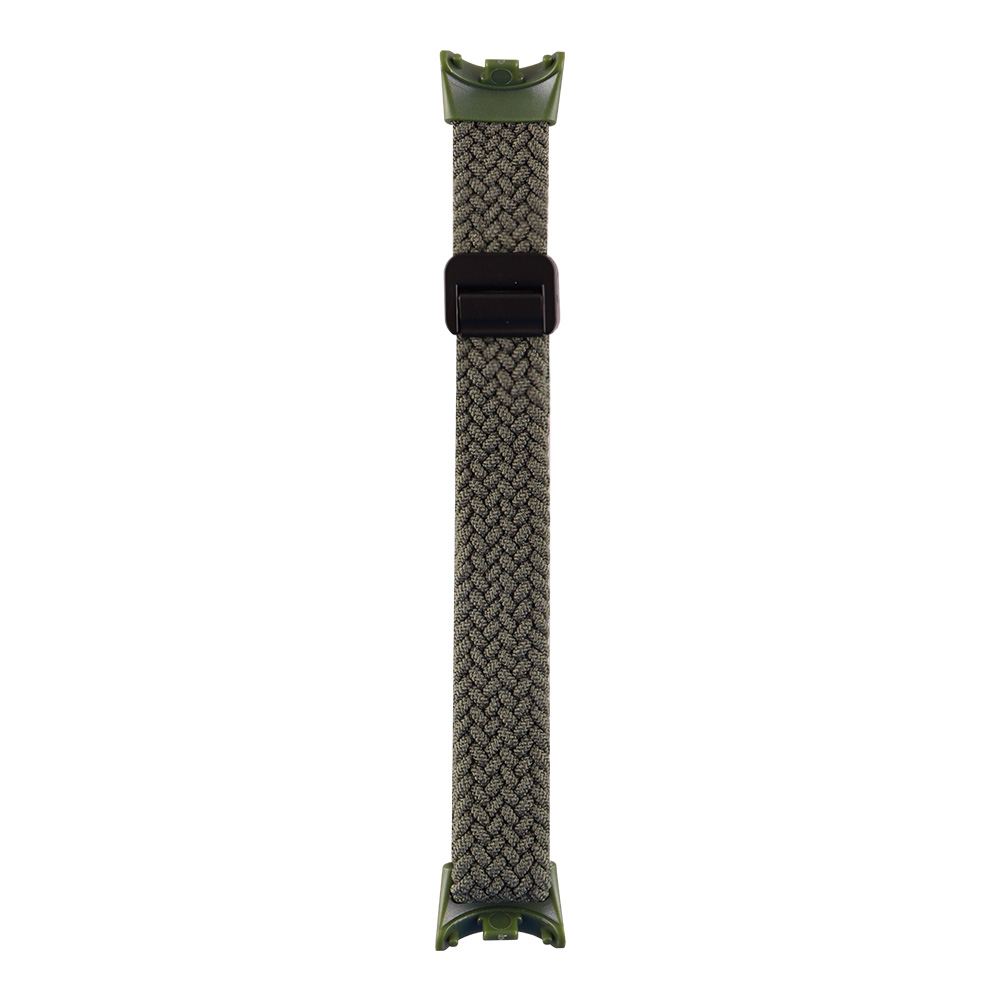 VOLTE-TEL VT148 ΛΟΥΡΑΚΙ ΡΟΛΟΓΙΟΥ XIAOMI SMART BAND 8/ 9/ 10 BRAIDED MAGNETIC BUCKLE GREEN - Image 3