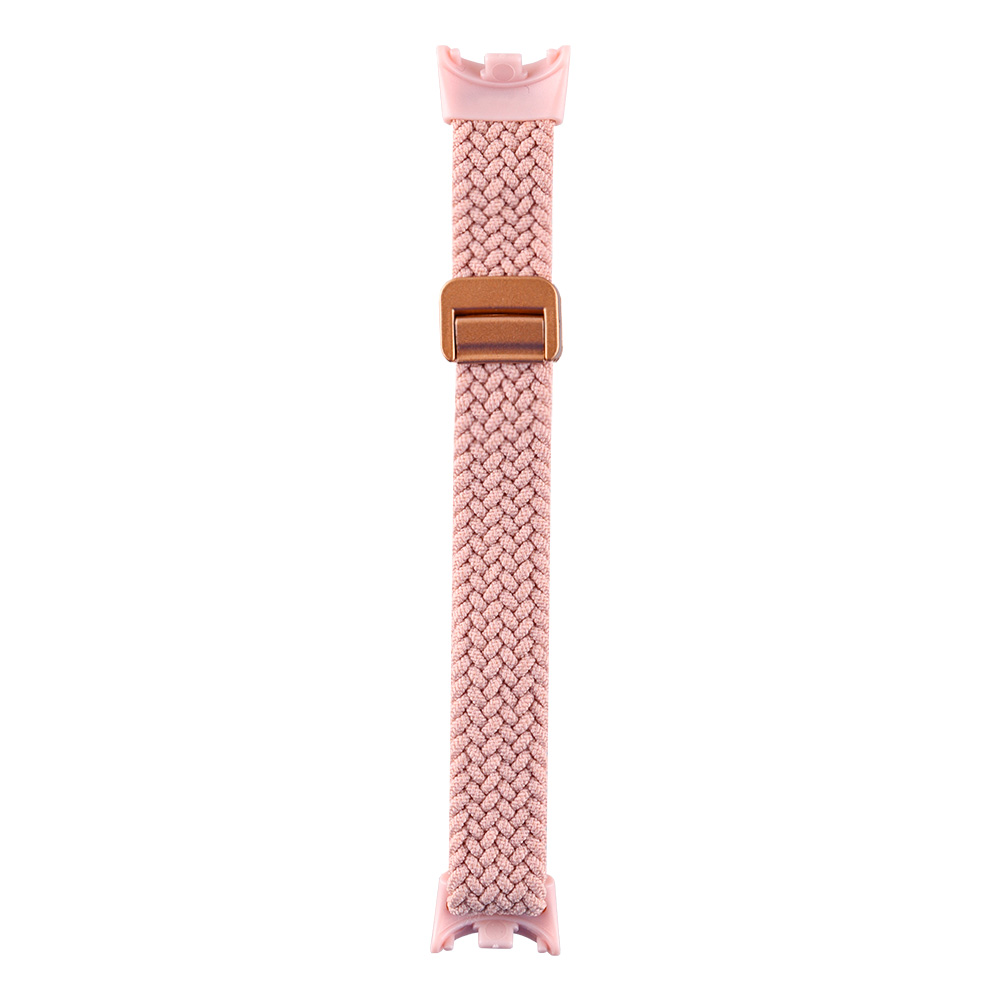 VOLTE-TEL VT148 ΛΟΥΡΑΚΙ ΡΟΛΟΓΙΟΥ XIAOMI SMART BAND 8/ 9/ 10 BRAIDED MAGNETIC BUCKLE PINK - Image 3