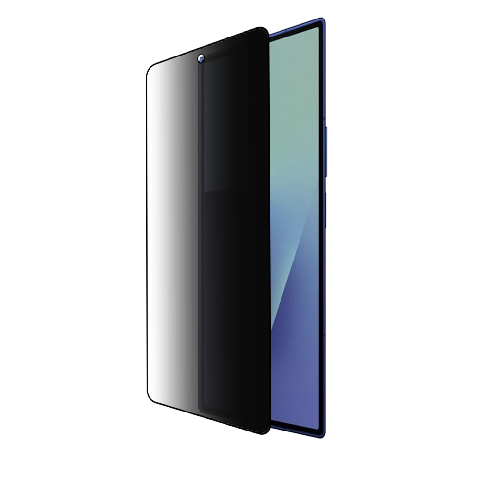 IDOL 1991 TEMPERED GLASS SAMSUNG Z FOLD 7 5G F966 6.8" 9H 0.25mm PRIVACY ANTISPY SEMI CURVED FULL GLUE BLACK - Image 7
