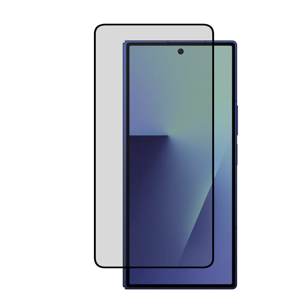 IDOL 1991 TEMPERED GLASS SAMSUNG Z FOLD 7 5G F966 6.8" 9H 0.25mm PRIVACY ANTISPY SEMI CURVED FULL GLUE BLACK - Image 6