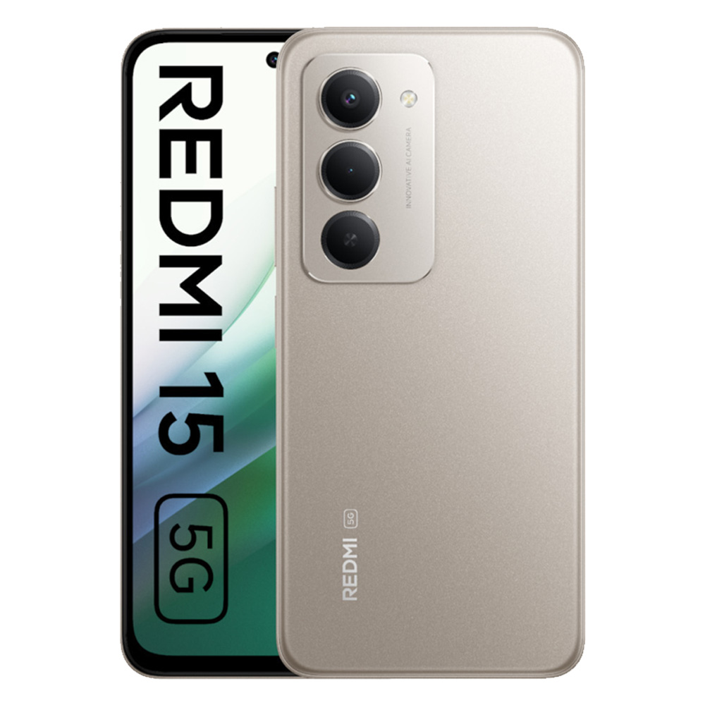ΚΙΝΗΤΟ XIAOMI REDMI 15 5G 6.9" 4GB/128GB DUAL SIM NFC TITANIUM GW