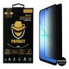 IDOL 1991 TEMPERED GLASS SAMSUNG A17 4G A175/A17 5G A176/M17 5G M176 6.7" 9H 0.25mm PRIVACY ANTISPY SEMI CURVED FULL GLUE BLACK