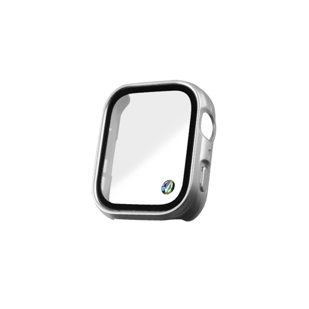 VOLTE-TEL TEMPERED GLASS HUAWEI WATCH FIT 4 1.82" 9H 0.30mm PC EDGE COVER WITH KEY 3D FULL GLUE FULL COVER SILVER - Image 4