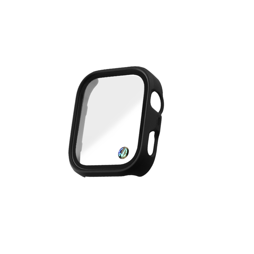 VOLTE-TEL TEMPERED GLASS HUAWEI WATCH FIT 4 PRO 45mm 1.82" 9H 0.30mm PC EDGE COVER WITH KEY 3D FULL GLUE FULL COVER BLACK - Image 4