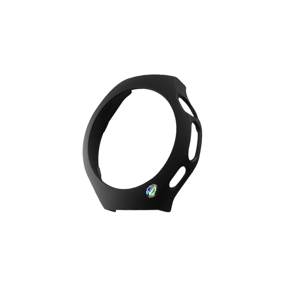 VOLTE-TEL TEMPERED GLASS HUAWEI WATCH 5 46mm 1.5" 9H 0.30mm PC EDGE COVER WITH KEY 3D FULL GLUE FULL COVER BLACK - Image 4