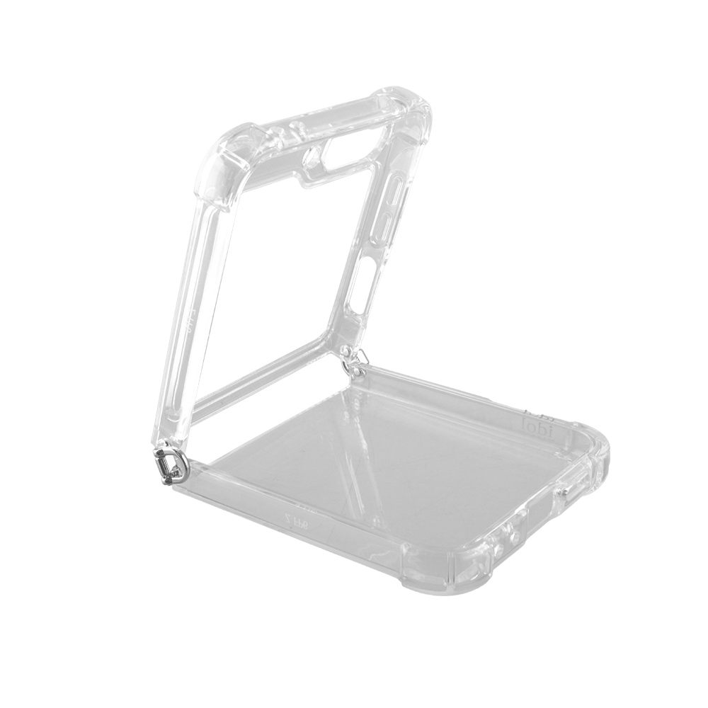 IDOL 1991 ANTISHOCK AIR TPU ΘΗΚΗ SAMSUNG Z FLIP 6 5G F741/Z FLIP 7 FE 5G F761 6.7in WITH METAL BOND CAMERA GUARD ΔΙΑΦΑΝΗ - Image 3