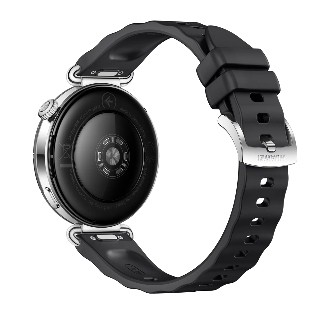 SMART WATCH HUAWEI GT 6 41MM 1.32" 55020FTR ΑΔΙΑΒΡΟΧΟ (BLACK FLUOROELASTOMER STRAP) GR - Image 2