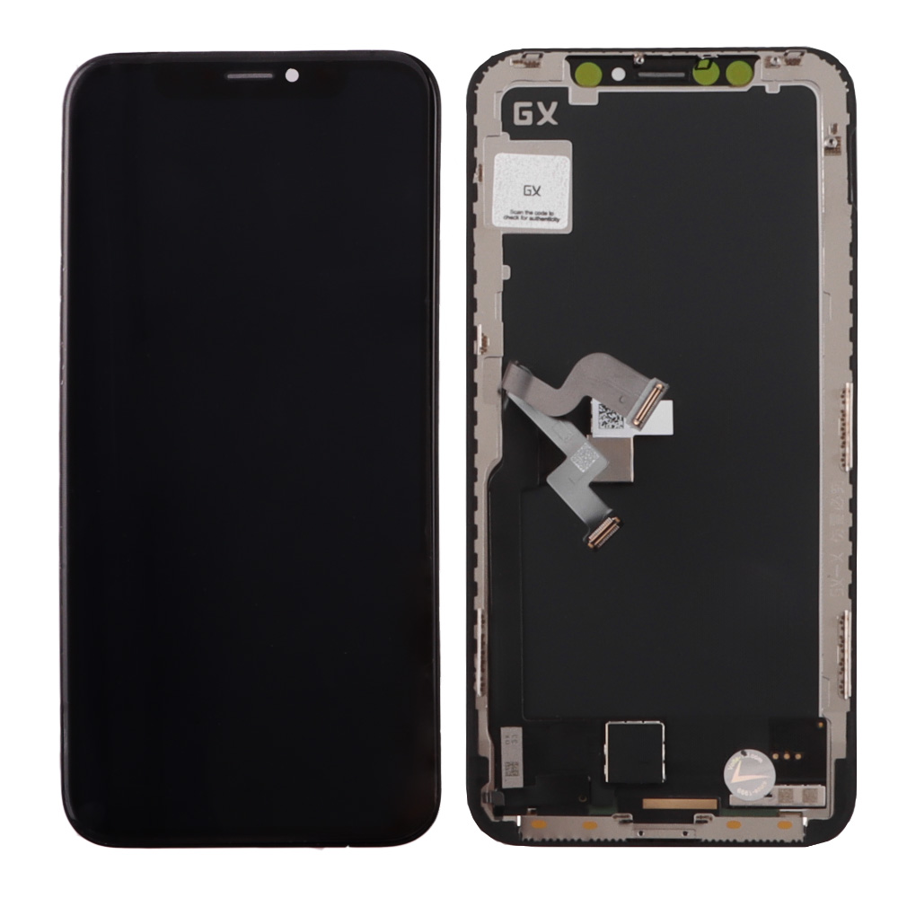 IPHONE X ΟΘΟΝΗ + TOUCH + LENS GX HARD OLED BLACK
