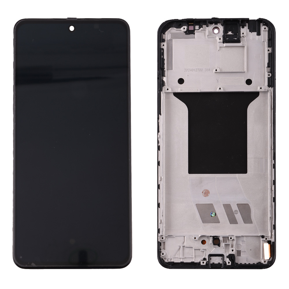REALME 12 PLUS 5G ΟΘΟΝΗ + TOUCH SCREEN + LENS + FRAME HARD OLED BLACK