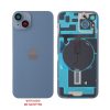 FOR IPHONE 14 PLUS BATTERY COVER + CAMERA LENS + METAL PLATE + FLASHLIGHT + CHARGING FLEX + NFC BLUE