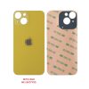 FOR IPHONE 14 PLUS BATTERY COVER + ΑΥΤΟΚΟΛΛΗΤΗ ΤΑΙΝΙΑ ΑΔΙΑΒΡΟΧΟΠΟΙΗΣΗΣ YELLOW