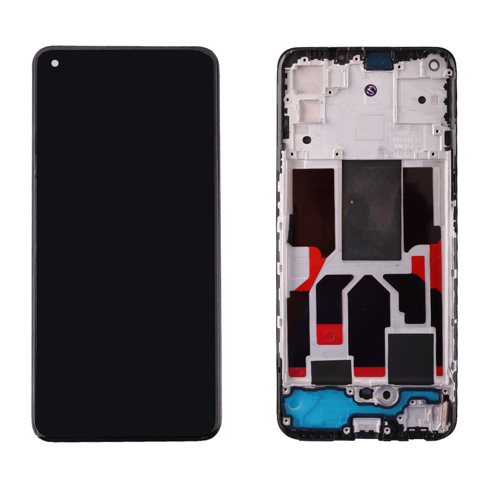 ONEPLUS NORD CE 5G ΟΘΟΝΗ + TOUCH SCREEN + LENS + FRAME BLACK 3P OR
