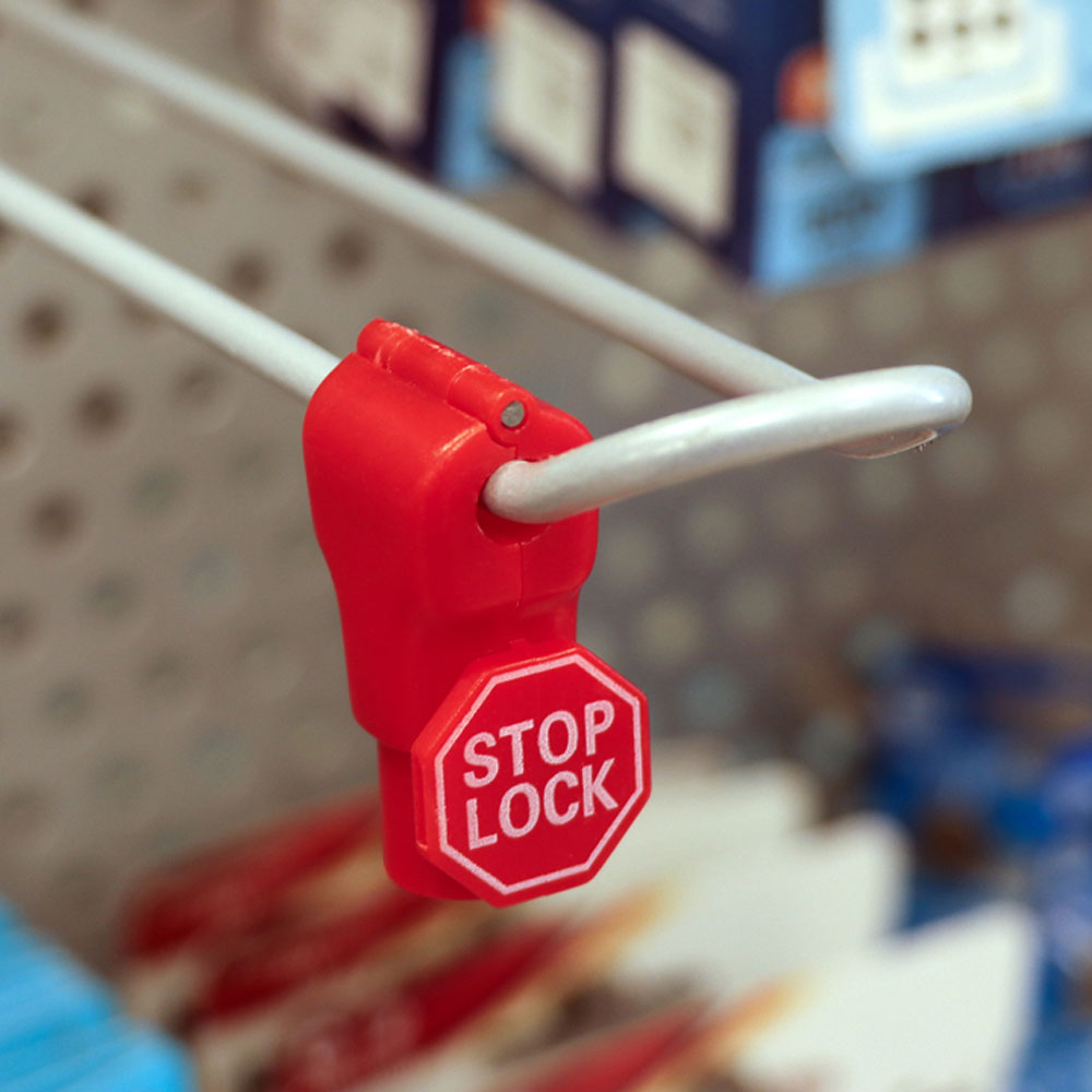 VOLTE-TEL ΑΝΤΙΚΛΕΠΤΙΚΗ ΑΣΦΑΛΕΙΑ ΓΑΝΤΖΟΥ STOP LOCK 7mm RED - Image 4