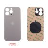 FOR IPHONE 15 PRO MAX BATTERY COVER + 3M STICKER TITANIUM NATURAL 3P OR