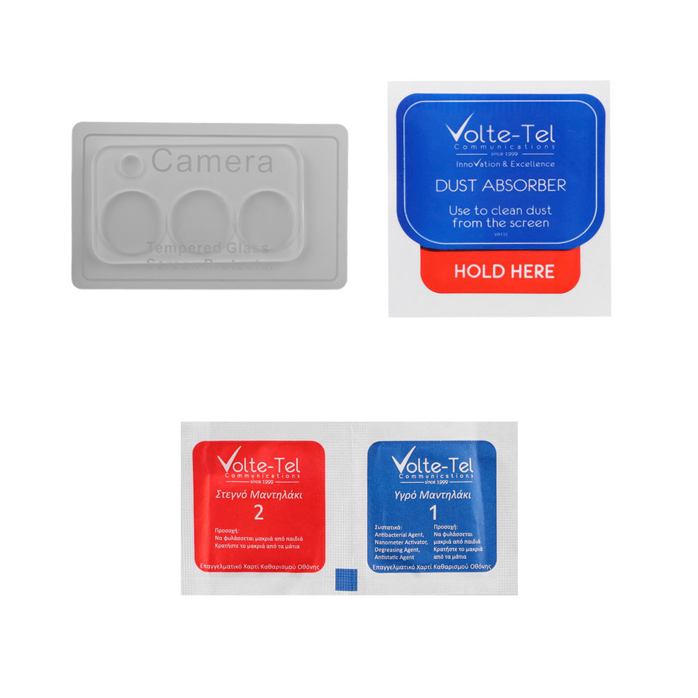 VOLTE-TEL TEMPERED GLASS XIAOMI REDMI 15 5G 6.9" 9H 0.30mm FOR CAMERA - Image 2