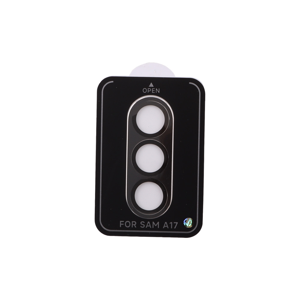 VOLTE-TEL CAMERA GLASS COVER SAMSUNG A17 4G A175/A17 5G Α176 6.7" 9H 0.30MM 3D AR ALUMINIUM-ELECTROPLATING FRAME BLACK - Image 4