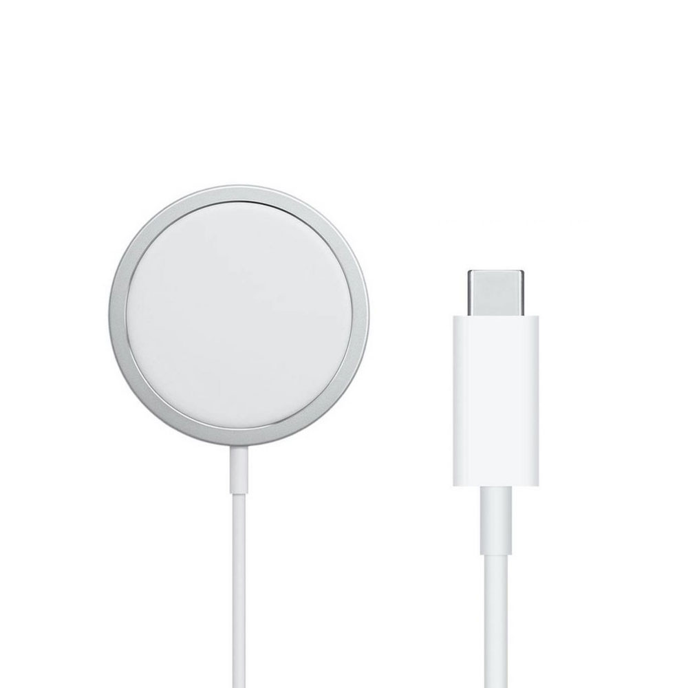 VOLTE-TEL WIRELESS CHARGER APPLE MAGSAFE 15W FAST CHARGE +USB TYPE C CABLE WHITE - Image 6