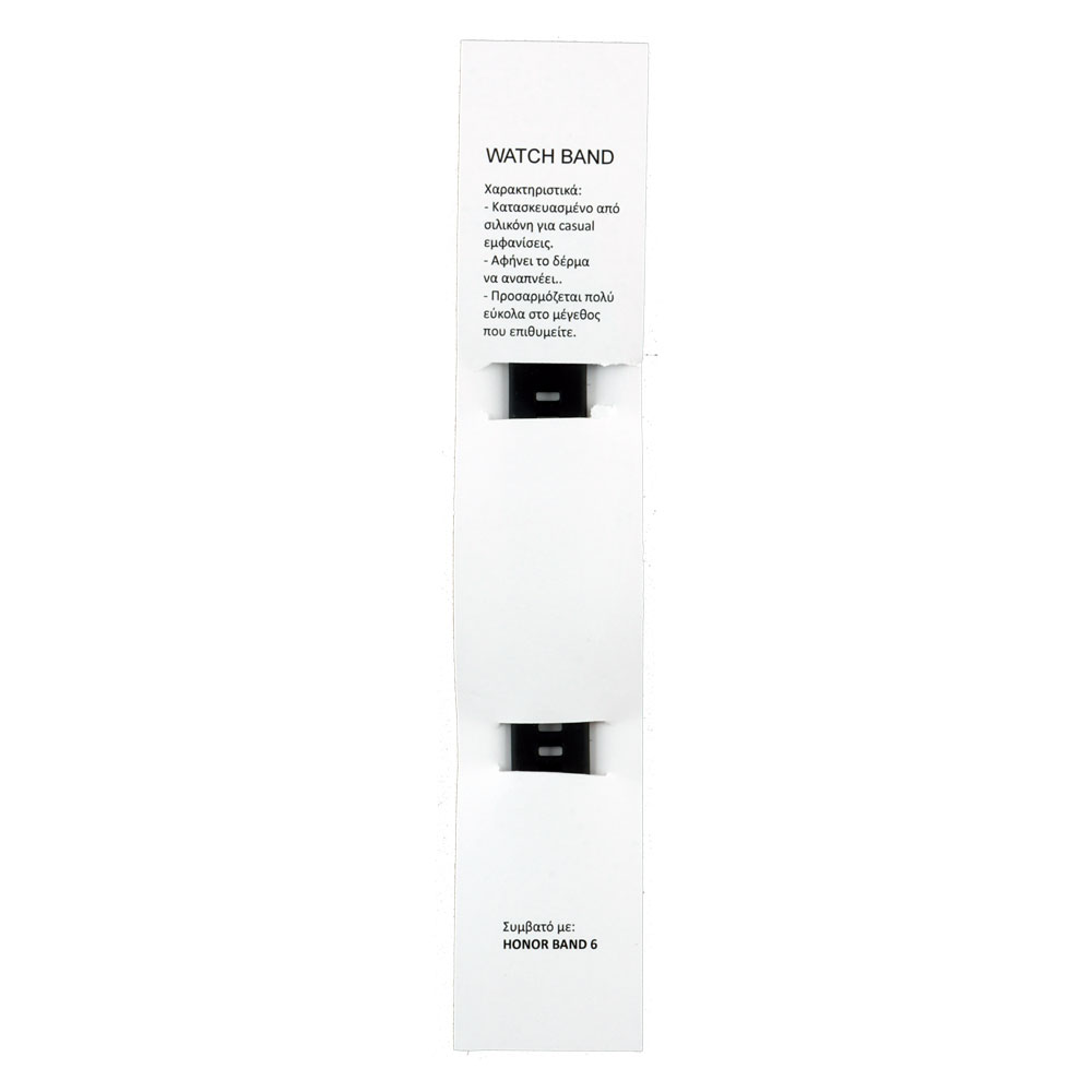 VOLTE-TEL ΛΟΥΡΑΚΙ ΣΙΛΙΚΟΝΗΣ HUAWEI HONOR BAND 6 BLACK - Image 3