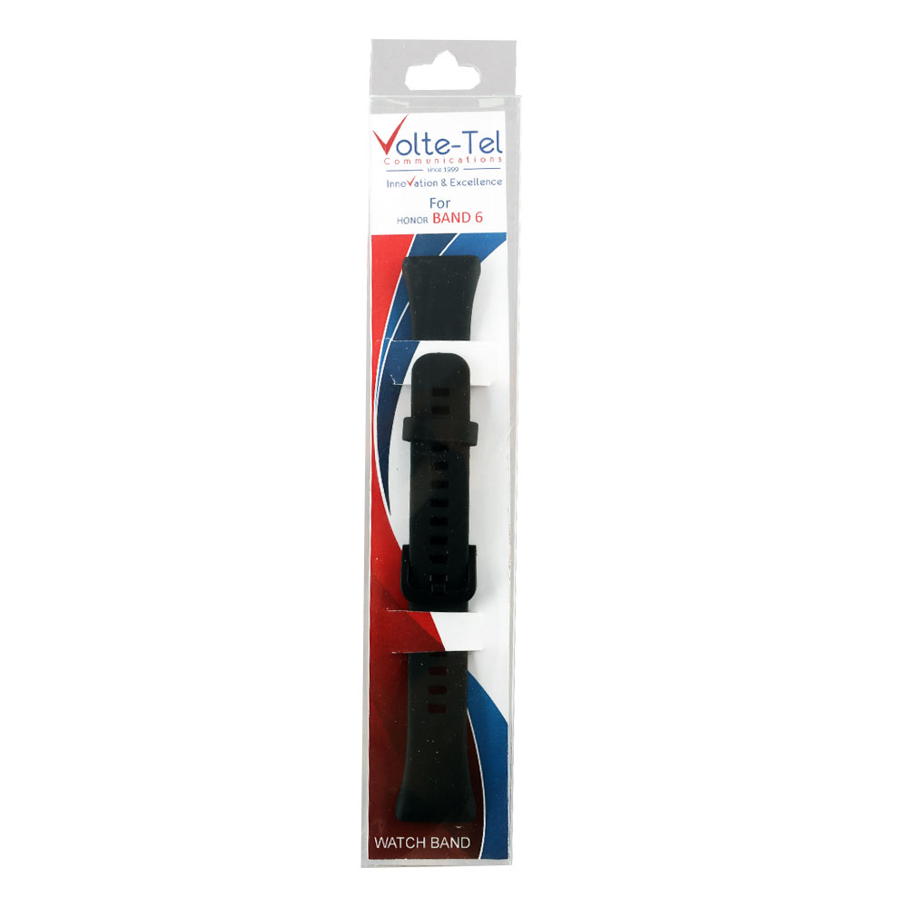 VOLTE-TEL ΛΟΥΡΑΚΙ ΣΙΛΙΚΟΝΗΣ HUAWEI HONOR BAND 6 BLACK - Image 2