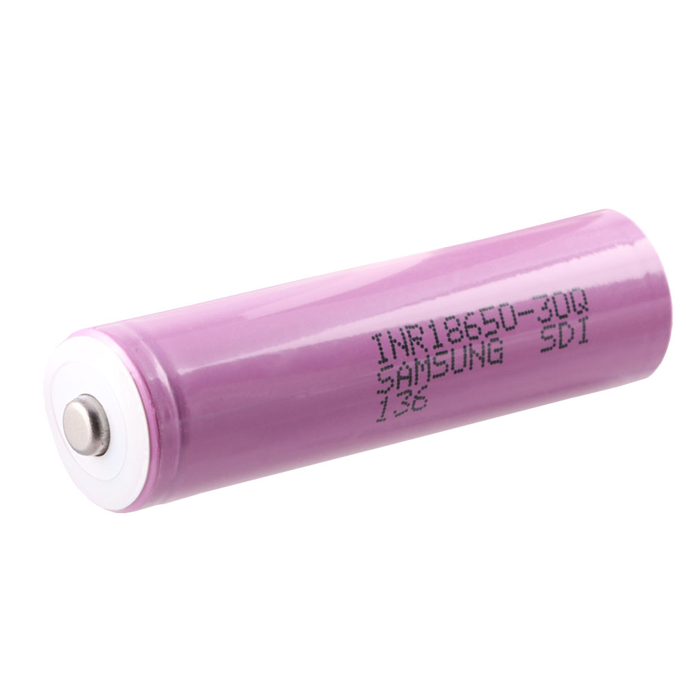 SAMSUNG ΜΠΑΤΑΡΙΑ ΕΠΑΝΑΦΟΡΤΙΖΟΜΕΝΗ ΛΙΘΙΟΥ 18650 3.7V 3000mAh Li-ion ΜΕ ΠΡΟΣΤΑΣΙΑ ΚΑΙ ΚΕΦΑΛΗ - Image 3