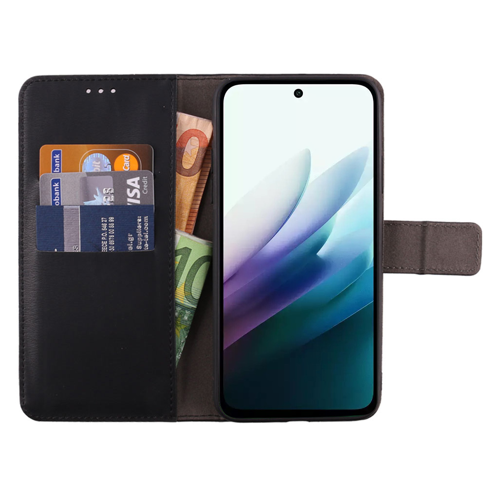 VOLTE-TEL ΘΗΚΗ XIAOMI REDMI 15 4G GLOBAL VERSION 6.9" ALLURE MAGNET BOOK STAND CLIP BLACK - Image 6