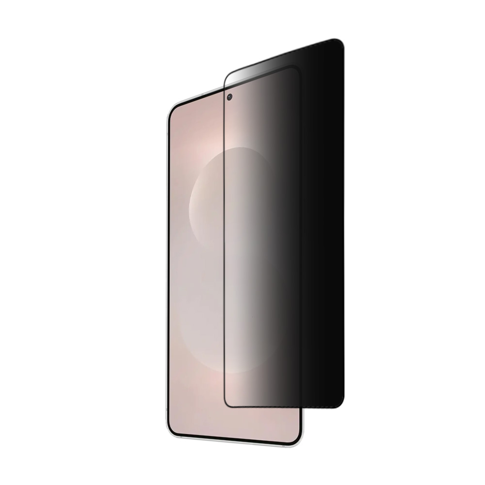 IDOL 1991 TEMPERED GLASS SAMSUNG S26 PLUS 5G 6.7" 9H 0.25mm PRIVACY ANTISPY 3D SEMI CURVED EDGE GLUE FINGER UNLOCK BLACK - Image 7