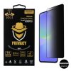 IDOL 1991 TEMPERED GLASS SAMSUNG A37 5G 6.7" 9H 0.25mm PRIVACY ANTISPY SEMI CURVED FULL GLUE BLACK