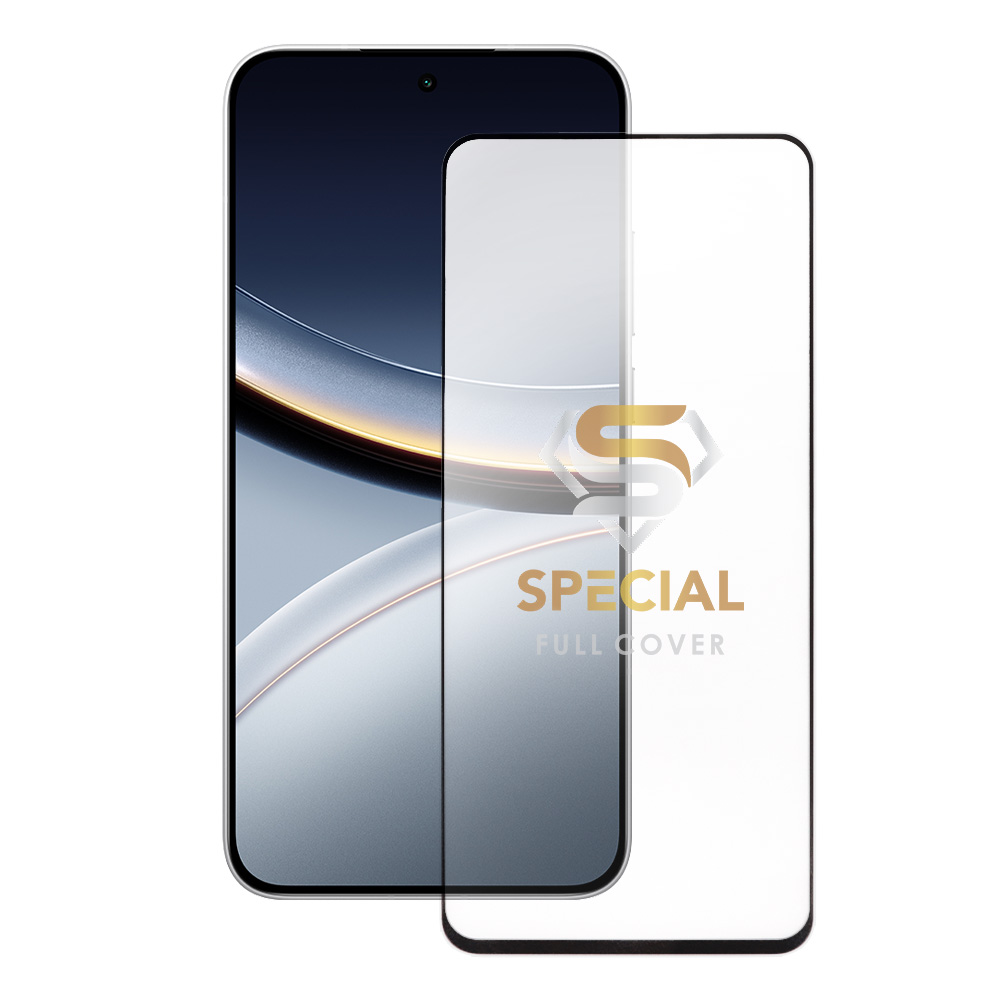 IDOL 1991 TEMPERED GLASS XIAOMI POCO F7 5G 6.83" 9H 0.25mm SPECIAL FULL COVER FULL GLUE BLACK