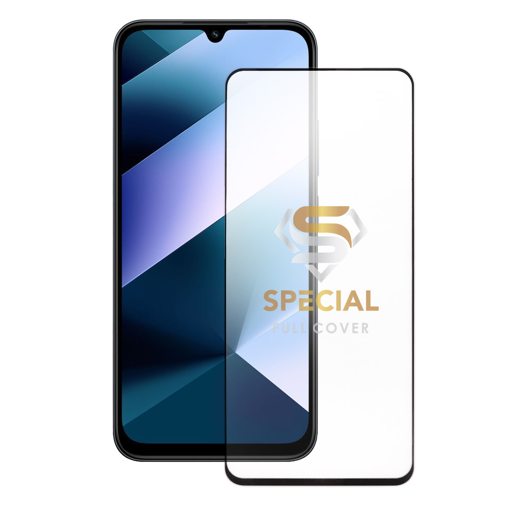 IDOL 1991 TEMPERED GLASS XIAOMI POCO C85 5G/REDMI 15C 5G 6.9" 9H 0.25mm SPECIAL FULL COVER FULL GLUE BLACK